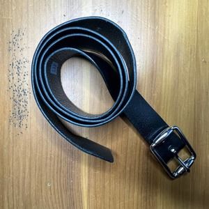 Gap Women’s Black Silver Leather Belt